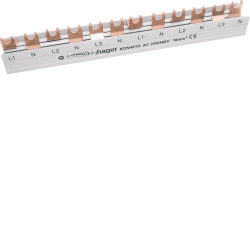 ΜΠΑΡΑ ΓΕΦ ΔΙΧΑΛ 3x(1P+N) ΜΕ 1P+N 63Α 12M