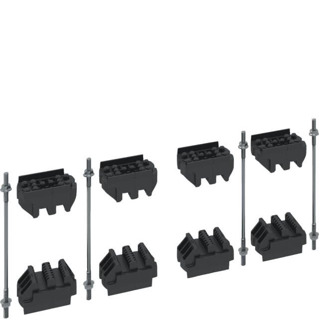 QEVO KIT ΜΠΑΡΩΝ ΓΙΑ 2 ΜΠΑΡΕΣ 3P+N 10MM/Π