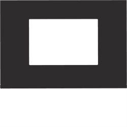 Plate gallery plastic 7M black (IS)