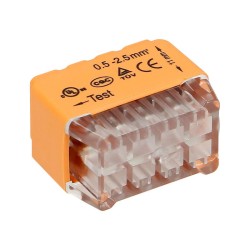 ΚΛΕΜΑ ΜΕ ΑΥΤΟΜΑΤΟ ΚΟΥΜΠΩΜΑ 8 ΘΕΣΕΩΝ 0,75-2,5mm2 (50 ΤΕΜΑΧΙΑ) ORNO 28029 