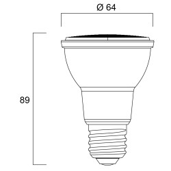 SYLVANIA ΛΑΜΠΑ LED RefLED Retro PAR20 V2 DIM 540L 830 36 SL 0029196 SYLVANIA ΛΑΜΠΑ LED RefLED Retro PAR20 V2 DIM 540L 830 36 SL 0029196