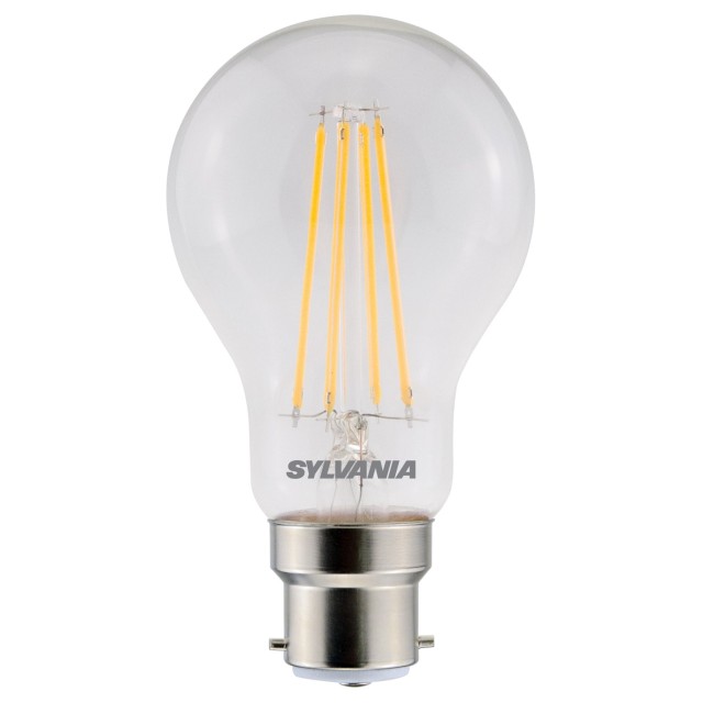 SYLVANIA ToLEDo RT GLS V5 CL 806LM 827 B22 SL 0029326 SYLVANIA ToLEDo RT GLS V5 CL 806LM 827 B22 SL 0029326