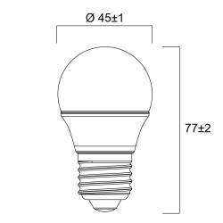 ToLEDo Ball V7 806LM 840 E27 SL TOLEDO BALL SYLVANIA 0029633