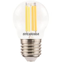 Λάμπα Led Toledo Διάφανη Σφαιρική Ε27 6w 2700k 220v Sylvania 0029534
