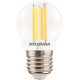 Λάμπα Led Toledo Διάφανη Σφαιρική Ε27 6w 2700k 220v Sylvania 0029534