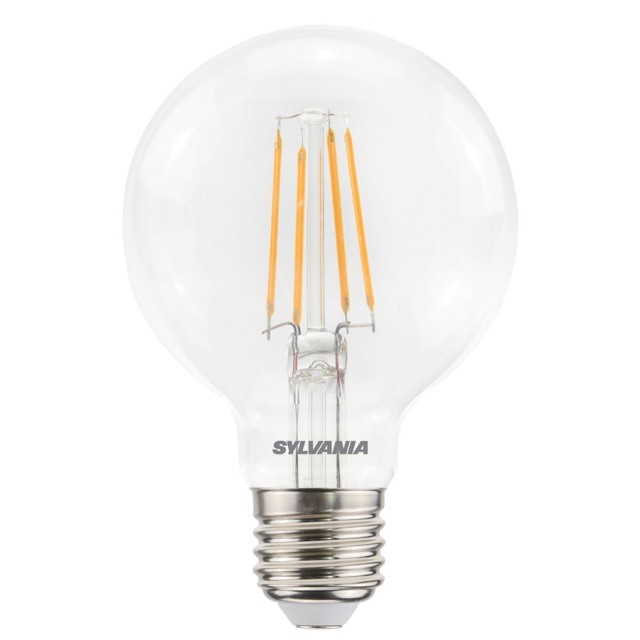 SYLVANIA ΛΑΜΠΑ ToLEDo RT G80 V5 CL 640LM 827 E27 SL 0029544  SYLVANIA ΛΑΜΠΑ ToLEDo RT G80 V5 CL 640LM 827 E27 SL 0029544