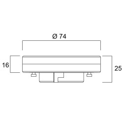 Λάμπα LED GX53 6,5W 4000K Sylvania ToLEDo MicroLynx V2 0029697 Λάμπα LED GX53 6,5W 4000K Sylvania ToLEDo MicroLynx V2 0029697