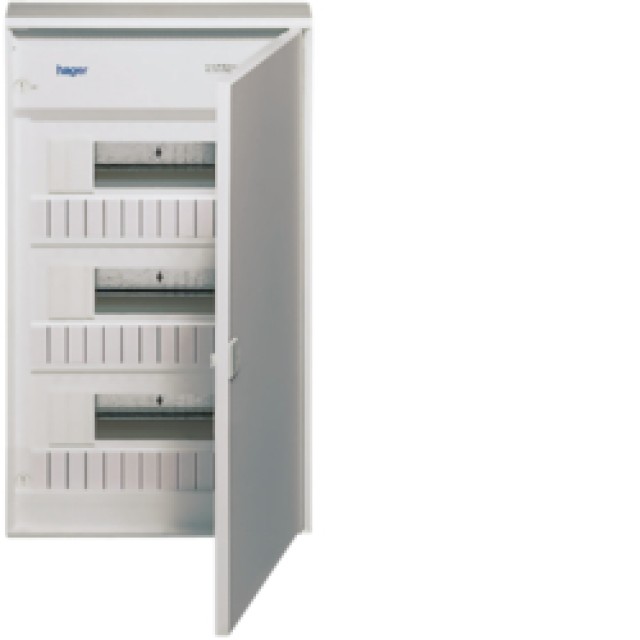 HAGER VOLTA ΠΙΝΑΚΑΣ ΕΞΩΤΕΡΙΚΟΣ 3X12M ΑΔΙΑΦ. ΠΟΡΤΑ VA36DN