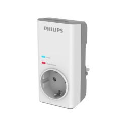 Πρίζα Μονή με Προστασία Υπέρτασης CHP7010W/GRS Philips Πρίζα Μονή με Προστασία Υπέρτασης CHP7010W/GRS Philips