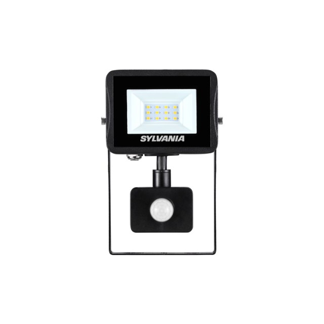 SYLVANIA ΠΡΟΒΟΛΕΑΣ ΜΕ ΑΝΙΧΝΕΥΤΗ Start Flood Flat IP54 PIR 1000LM 840 Black 0050130