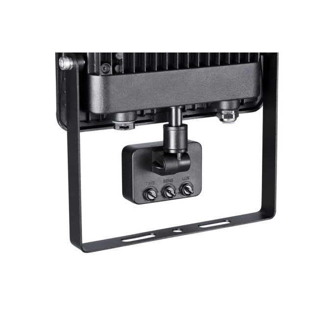 SYLVANIA ΠΡΟΒΟΛΕΑΣ ΜΕ ΑΝΙΧΝΕΥΤΗ Start Flood Flat IP54 PIR 5000LM 840 Black 0050142