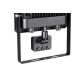 SYLVANIA ΠΡΟΒΟΛΕΑΣ ΜΕ ΑΝΙΧΝΕΥΤΗ Start Flood Flat IP54 PIR 5000LM 840 Black 0050142