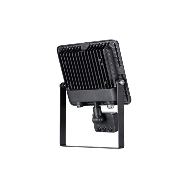SYLVANIA ΠΡΟΒΟΛΕΑΣ ΜΕ ΑΝΙΧΝΕΥΤΗ Start Flood Flat IP54 PIR 5000LM 840 Black 0050142