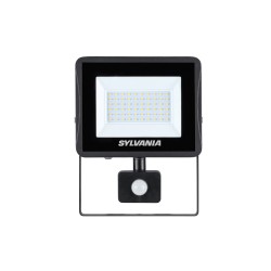 SYLVANIA ΠΡΟΒΟΛΕΑΣ ΜΕ ΑΝΙΧΝΕΥΤΗ Start Flood Flat IP54 PIR 5000LM 840 Black 0050142