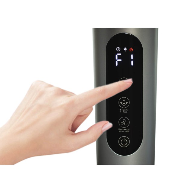 Ανεμιστήρας με Ορθοστάτη 50W Φ36 Ασημί με Τηλεχειριστήριο Ανεμιστήρας με Ορθοστάτη 50W Φ36 Ασημί με Τηλεχειριστήριο