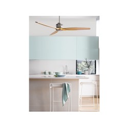 Ανεμιστήρας Οροφής Lucci Air Airfusion Akmani Brushed Chrome/Teak DC 80210506 Ανεμιστήρας Οροφής Lucci Air Airfusion Akmani Brushed Chrome/Teak DC 80210506