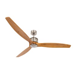 Ανεμιστήρας Οροφής Lucci Air Airfusion Akmani Brushed Chrome/Teak DC 80210506 Ανεμιστήρας Οροφής Lucci Air Airfusion Akmani Brushed Chrome/Teak DC 80210506