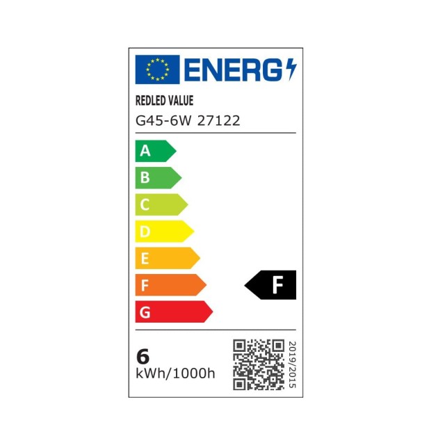 ΣΦΑΙΡΙΚΟ VALUE LED Ε27 6W 4000K 2.0