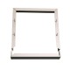 Ζ SHAPE ΓΙΑ LED PANEL 40W SILVER
