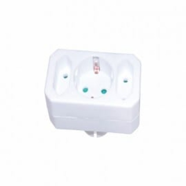 ADAPTOR ΑΣΦΑΛΕΙΑΣ R.D.P. ΑΠΟ ΣΟΥΚΟ ΣΕ ΕΝΑ ΣΟΥΚΟ ΚΑΙ ΔΥΟ ΔΙΠΟΛΙΚΑ (Κατασκευή Κίνα)