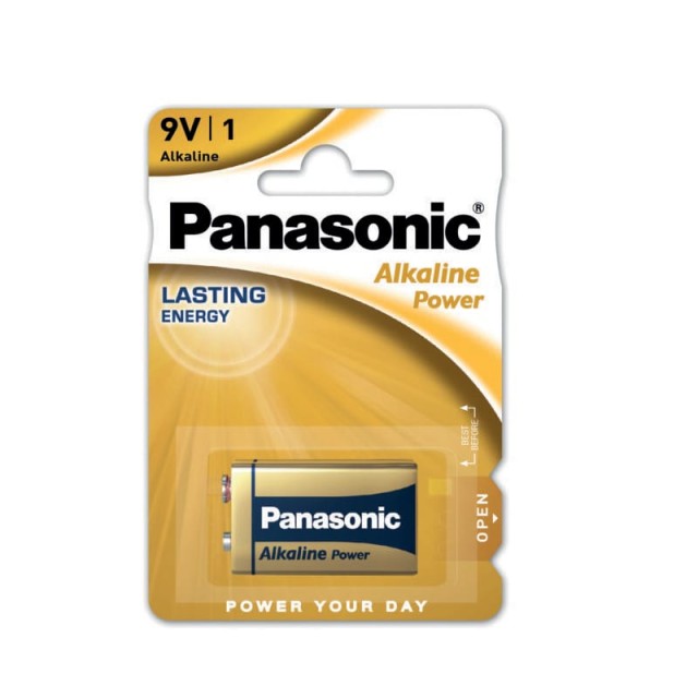ΜΠΑΤΑΡΙΑ ΑΛΚΑΛΙΚΗ PANASONIC 9V BRONZE