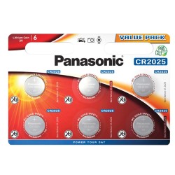 ΜΠΑΤΑΡΙΑ ΛΙΘΙΟΥ ΚΟΥΜΠΙ CR-2025 PANASONIC
