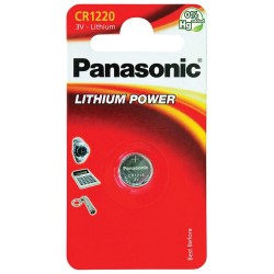 ΜΠΑΤΑΡΙΑ ΛΙΘΙΟΥ ΚΟΥΜΠΙ CR-1220 PANASONIC(BL1τεμ)
