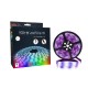ΚΙΤ 5m ΤΑΙΝΙΑ LED RGB+W/14.4W/IP20+ΤΡΟΦΟΔΟΤΙΚΟ+ΧΕΙΡΙΣΤΗΡΙΟ