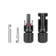 13605 ΒΥΣΜΑ ΣΥΝΔΕΣΗΣ MC4 ΦΩΤΟΒΟΛΤΑΪΚΩΝ 1x1.5-6mm ΜΑΥΡΟ IP67 ORNO