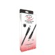 ΚΑΛΩΔΙΟ USB TYPE-C ΣΕ TYPE-C (18W) 1m ΜΑΥΡΟ