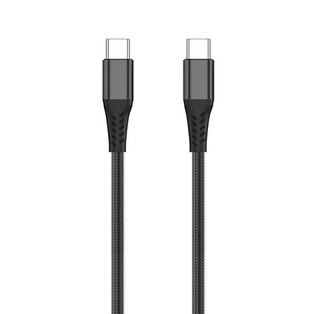 ΚΑΛΩΔΙΟ USB TYPE-C ΣΕ TYPE-C (18W) 1m ΜΑΥΡΟ
