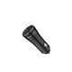 ΦΟΡΤΙΣΤΗΣ AYTOKINHTOY 2 X USB-A  3.4A MAX ΜΑΥΡΟΣ