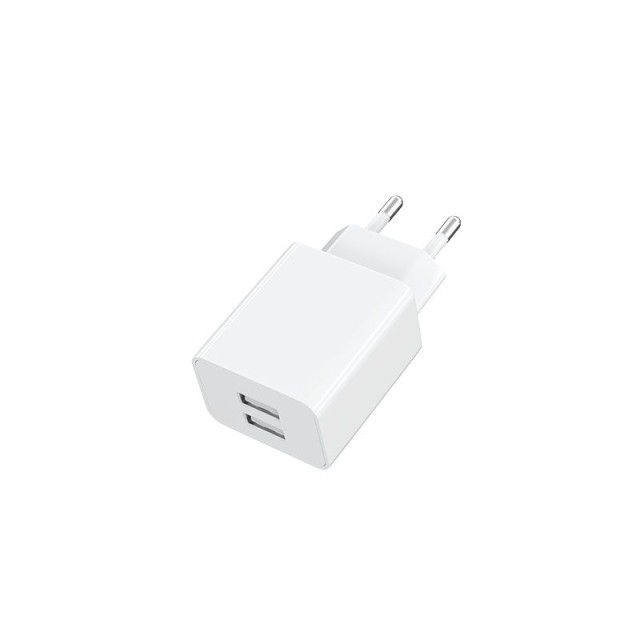 ΦΟΡΤΙΣΤΗΣ ΤΑΞΙΔΙΟΥ 2 X USB-A  2.1A ΛΕΥΚΟΣ