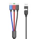 ΚΑΛΩΔΙΟ USB 6 ΣΕ 1 (A&C ΣΕ MICRO, C, LIGHTNING) 1,5m
