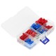 8114 ΣΕΤ ΑΚΡΟΔΕΚΤΕΣ MIXED ΚΥΛΙΝΔΡΙΚΟΙ & FAST ON 1mm ΕΩΣ 2,5mm 125 ΤΕΜΑΧΙΑ ORNO