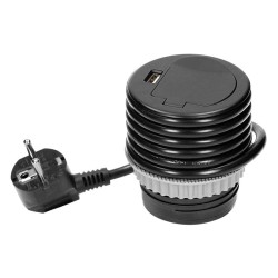 1373 ΧΩΝΕΥΤΗ ΠΡΙΖΑ ΓΡΑΦΕΙΟΥ ΣΟΥΚΟ ΚΑΠΑΚΙ+1 USB 5V 2.4A ΜΕ 1,8m ΚΑΛΩΔΙΟ ΜΕ ΦΙΣ 70/85 (Φ60) ΜΑΥΡΗ ORNO 1373 ΧΩΝΕΥΤΗ ΠΡΙΖΑ ΓΡΑΦΕΙΟΥ ΣΟΥΚΟ ΚΑΠΑΚΙ+1 USB 5V 2.4A ΜΕ 1,8m ΚΑΛΩΔΙΟ ΜΕ ΦΙΣ 70/85 (Φ60) ΜΑΥΡΗ ORNO