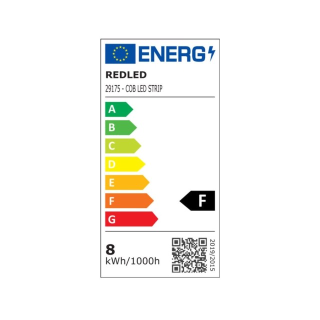 COB LED ΤΑΙΝΙΑ 24V-8W/M-IP20-COOL WHITE