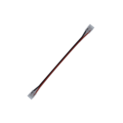 ΣΥΝΔΕΣΜΟΣ ΓΕΦΥΡΑ ΜΕ ΚΑΛΩΔΙΟ 10cm ΓΙΑ COB ΤΑΙΝΙΑ 2pin 8mm CCT