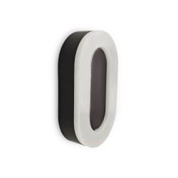 "STEMMA" ΑΠΛΙΚΑ LED 11W ΟΒΑΛ ΜΑΥΡΟ 3 CCT IP65 "STEMMA" ΑΠΛΙΚΑ LED 11W ΟΒΑΛ ΜΑΥΡΟ 3 CCT IP65