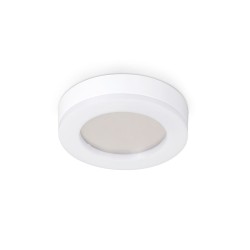 "HALO" ΑΠΛΙΚΑ LED 15W ΣΤΡΟΓΓΥΛΟ ΛΕΥΚΟ 3 CCT IP65 "HALO" ΑΠΛΙΚΑ LED 15W ΣΤΡΟΓΓΥΛΟ ΛΕΥΚΟ 3 CCT IP65