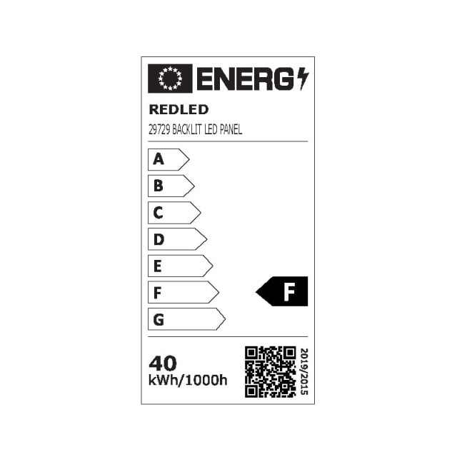 BACKLIT LED PANEL 40W 60X60 Cool White