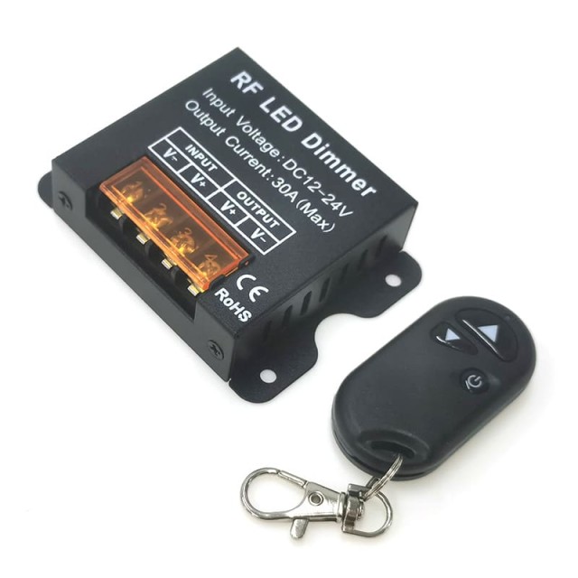 DIMMER ΜΟΝΟΧΡΩΜΗΣ ΤΑΙΝΙΑΣ LED ΜΕ ΤΗΛΕΧΕΙΡΙΣΤΗΡΙΟ 360W-720W