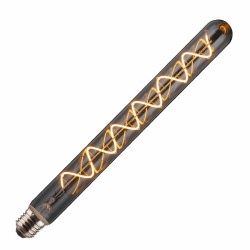 DECO ΛΑΜΠΤΗΡΑΣ 'HELIX' T30 SMOKY GLASS DIMMABLE 4.9W