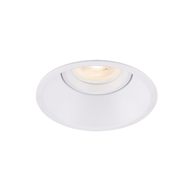 DOWNLIGHT RECESSED SPOT LAMP GU10 MAX 40W WHITE MOVABLE