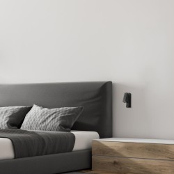 SCONCE BLACK MATT LED-USB