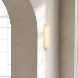 2546 LED ΦΩΤΙΣΤΙΚΟ ΤΟΙΧΟΥ 14W 3000K ΑΛΑΒΑΣΤΡΟ-ΜΠΡΟΝΖΕ