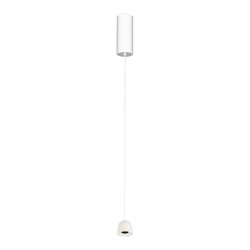 25136 LED ΚΡΕΜΑΣΤΟ ΜΟΝΟΦΩΤΟ ΦΩΤΙΣΤΙΚΟ 7W 3000K ΣΑΓΡΕ ΛΕΥΚΟ
