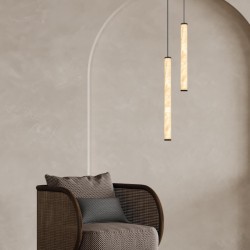 2540 LED ΚΡΕΜΑΣΤΟ ΜΟΝΟΦΩΤΟ ΦΩΤΙΣΤΙΚΟ 15W 3000K TRIAC ΑΛΑΒΑΣΤΡΟ-ΜΑΥΡΟ