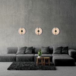 SCONCE LED 13W 3000K BLACK WHITE