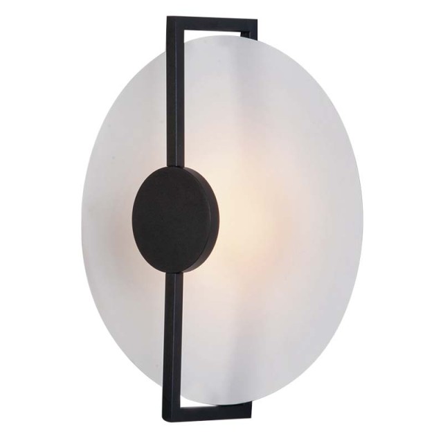 SCONCE LED 13W 3000K BLACK WHITE